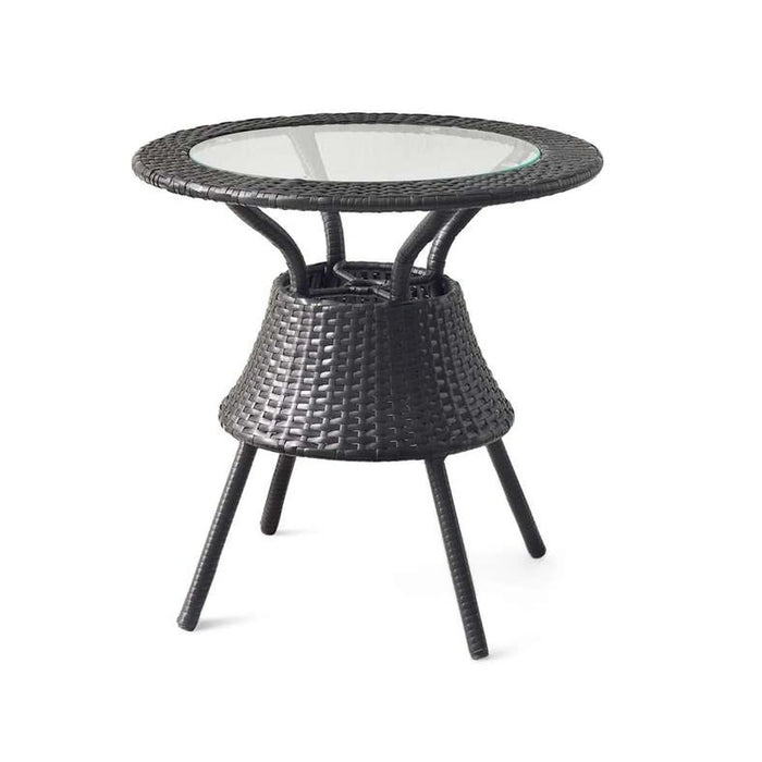 Rodian Balcony Set 1+2 Rattan- Black Beige