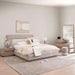 Roma 6 Pc Bedroom Set With Hydraulic Bed 180X200 Cm - Cream Pan Home