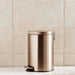 Roman Soft Close Metal Pedal Bin With Fingerprint Resistant 20L 36X30.2X44cm - Metallic Gold Pan Home