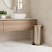 Roman Soft Close Metal Pedal Bin With Fingerprint Resistant 30L 36X30.2X62.5cm - Metallic Gold Pan Home
