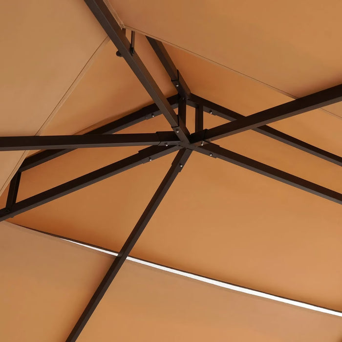 Romana Aluminium Gazebo 3X3 M - Biege