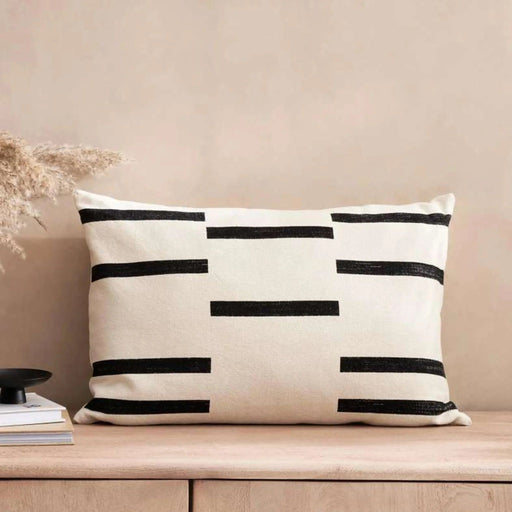 Romana Filled Cushion 40X60Cm - White Pan Home