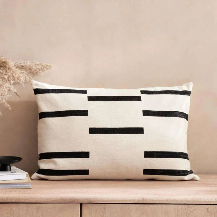Romana Filled Cushion 40X60Cm - White Pan Home
