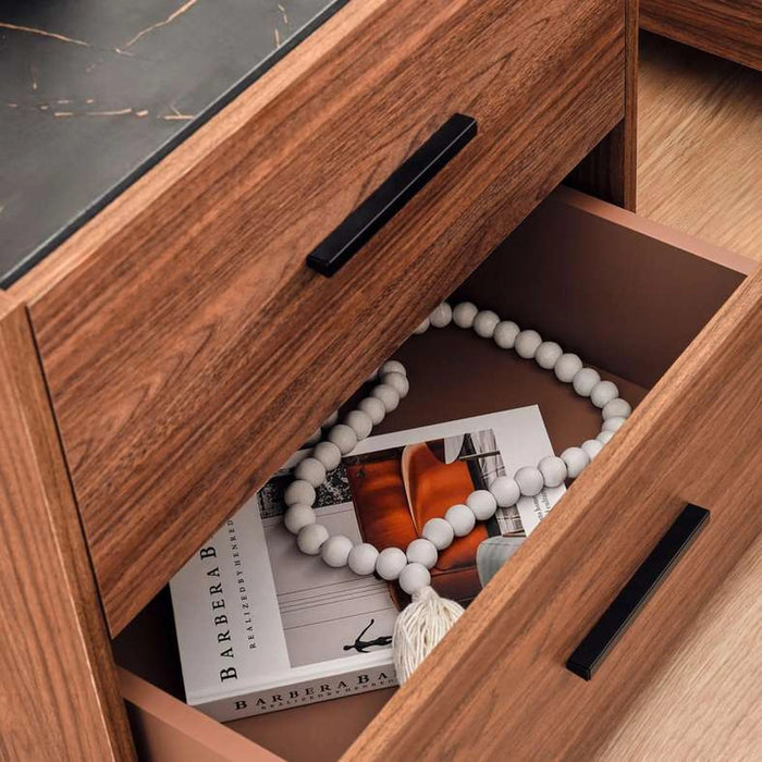 Rome Night Stand - Walnut