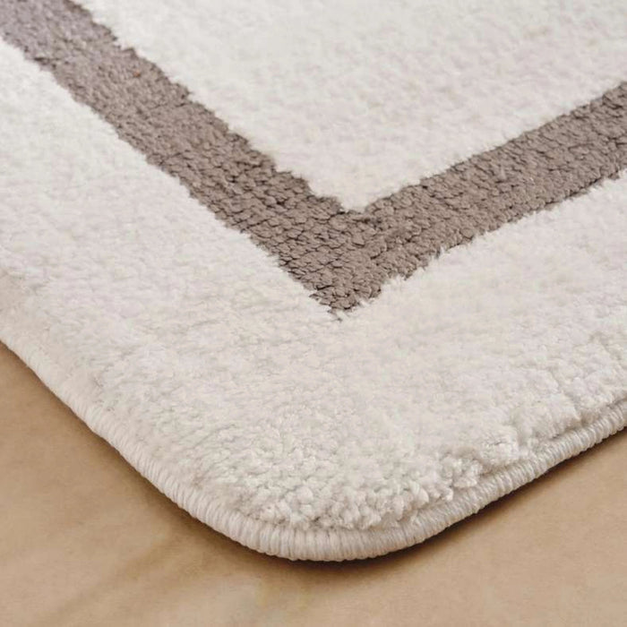 Ronald Memory Foam Bathmat - Grey Pan Home