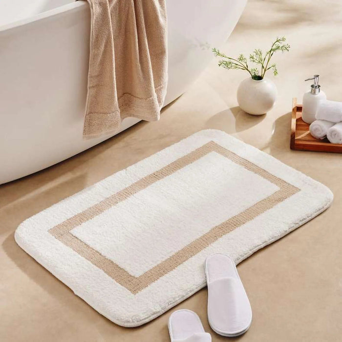 Ronald Memory Foam Bathmat 70X120Cm - Taupe Pan Home