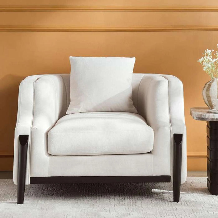 Ronko Single Seater Sofa - Beige