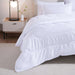 Room Essential 4.5 Tog Duvet-White Pan Home