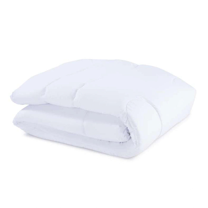 Room Essential 4.5 Tog Duvet-White Pan Home