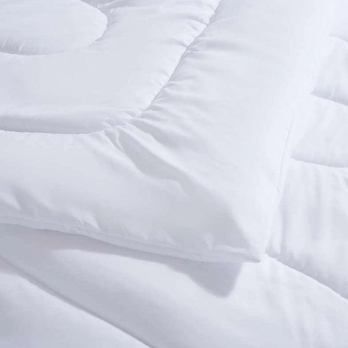 Room Essential 4.5 Tog Duvet 260X220cm-White Pan Home