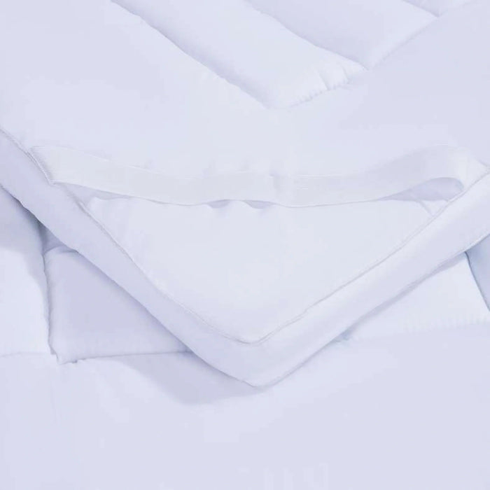 Room Essential Mattress Topper 120X200+4Cm-White Pan Home