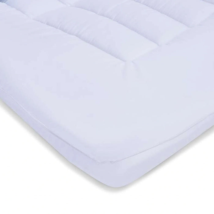 Room Essential Mattress Topper 160X200+4Cm-White Pan Home