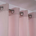 Room Essential Textured Curtain 135X160cm -Blush Pan Home