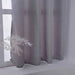 Room Essential Textured Curtain 135X160cm -Silver Pan Home