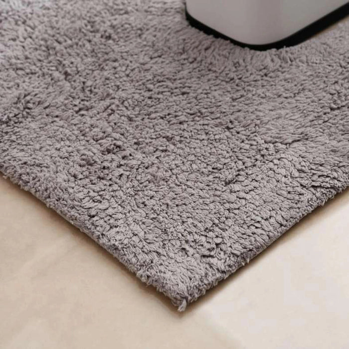 Room Essentials S/2 Bathmat Grey Pan Home