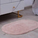 Room Essentials S/2 Oval Bathmat Blush Pan Home