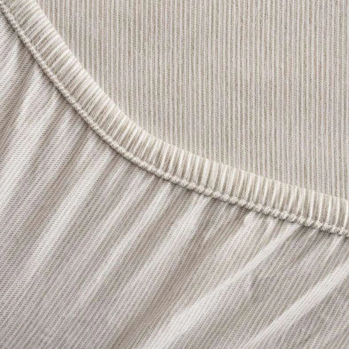 Room Essentials Urban Full Fitted Sheet 120X200+33Cm - Beige