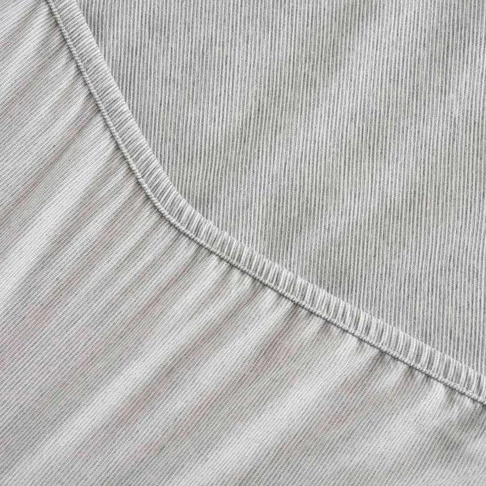 Room Essentials Urban King Fitted Sheet 180X200+33Cm - Grey Dawn