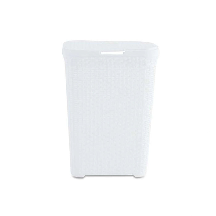 Roscoe Laundry Hamper - Cream Pan Home