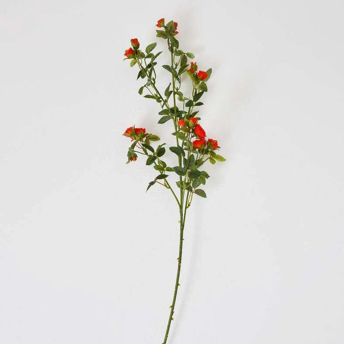 Rose Artificial Branch H64cm - Red
