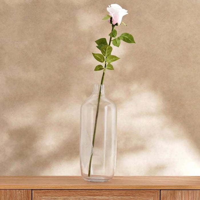 Rose Artificial Flower Stem H70Cm - Pink