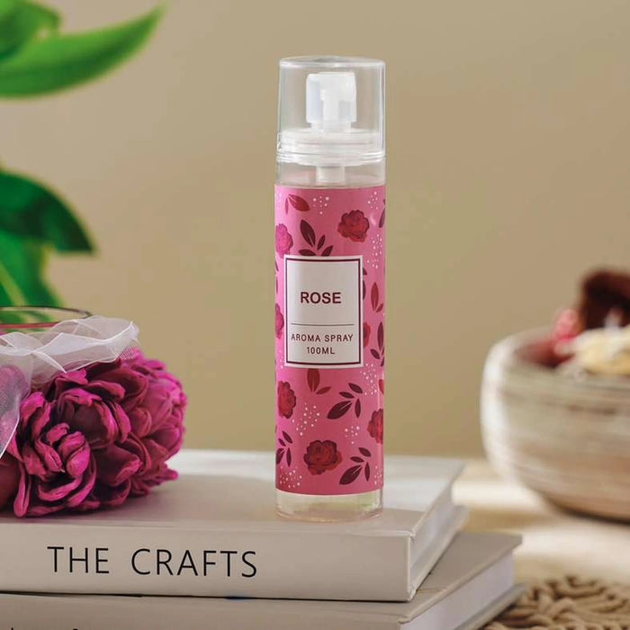 Rose Water Aroma Spray 100Ml - Pink