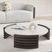 Rosetta Coffee Table Marble - Beige & Brown Pan Home