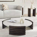 Rosetta Coffee Table Marble - Beige & Brown Pan Home