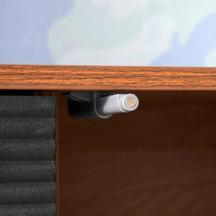 Rosil Tv Unit Curved Leg Up To 60 Inches - Walnut