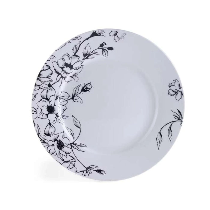 Rosina 12-Piece Porcelain Dinner Set - White