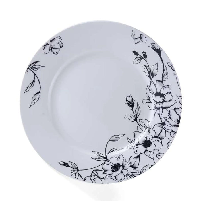 Rosina 12-Piece Porcelain Dinner Set - White