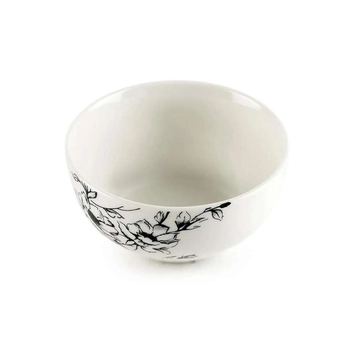 Rosina 12-Piece Porcelain Dinner Set - White