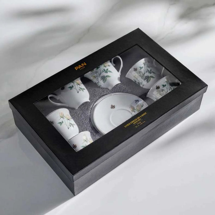 Rosina 12-Piece Tea Cup & Saucer 220Ml -White