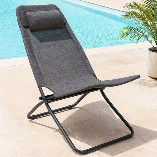 Rove Outdoor Beach Chair -Grey Pan Home