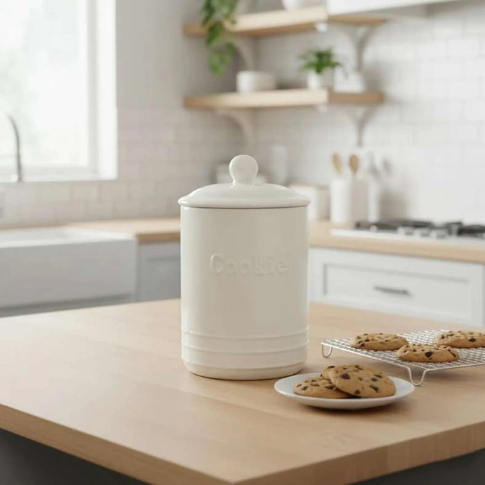Rovill Cookies Canister 1.8L - White