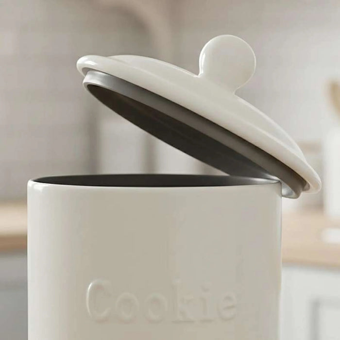 Rovill Cookies Canister 1.8L - White