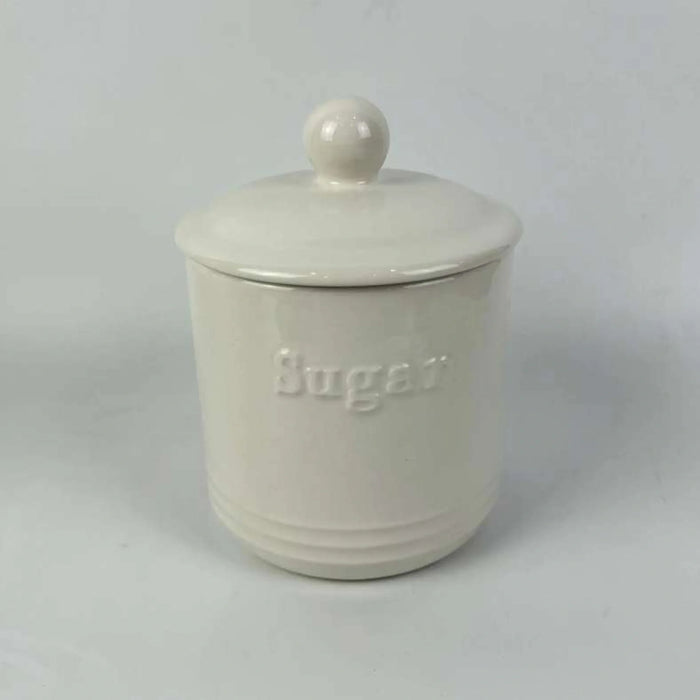 Rovill Sugar Canister 600ml - White