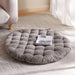 Roxy Round Floor Cushion Grey D100Cm Pan Home