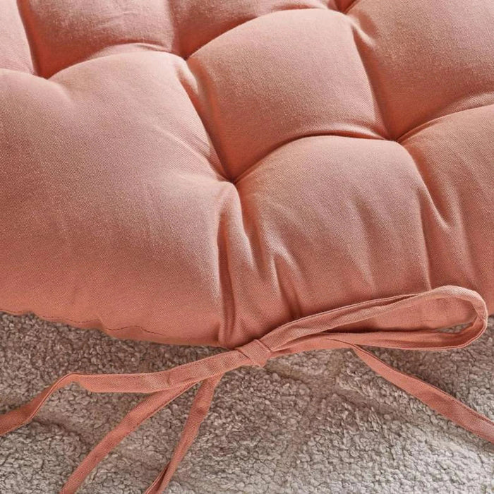 Roxy Round Floor Cushion Pink D100Cm Pan Home