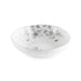 Royal Garden Porcelain Soup Plate - White Grey Pan Home