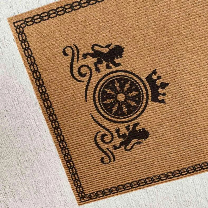 Royal Printed Floor Mat 80X200Cm - Natural
