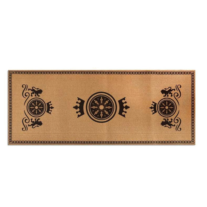Royal Printed Floor Mat 80X200Cm - Natural