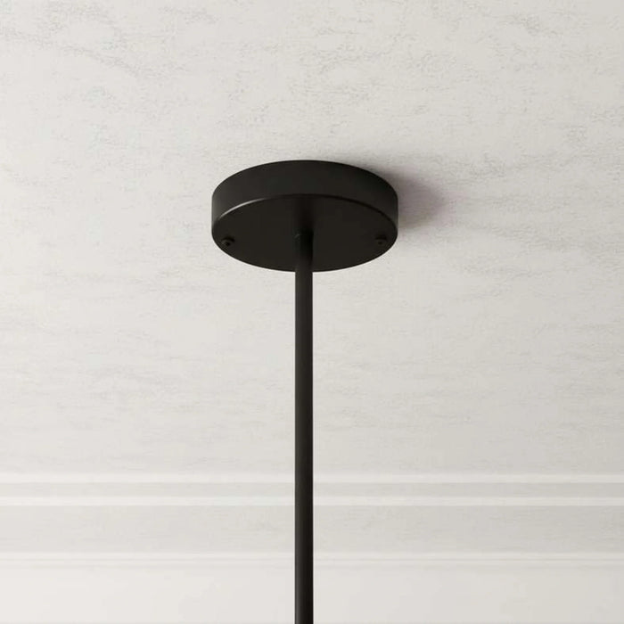Rubix 5-Light G9 Glass Pendant Lamp 105X70X75Cm - Black
