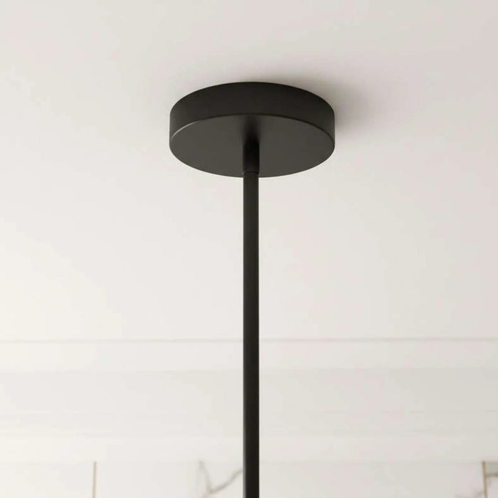 Rubix 7-Light G9 Glass Pendant Lamp 149X85X95Cm - Black