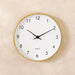 Rusell Wall Clock Dia 25Cm - Natural Pan Home