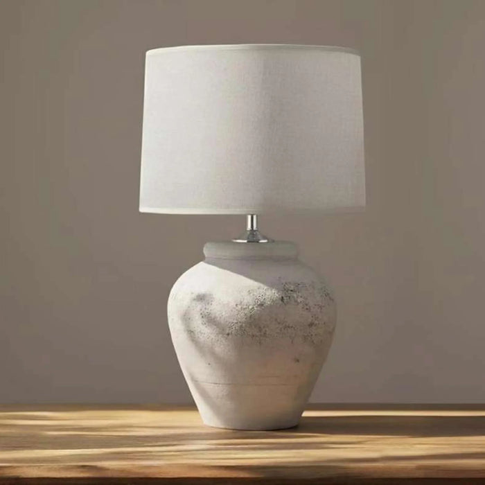 Rushdale E27 Ceramic Table Lamp 38X62Cm - Grey