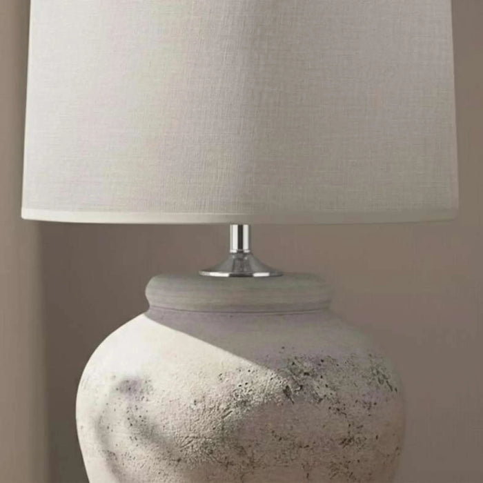 Rushdale E27 Ceramic Table Lamp 38X62Cm - Grey