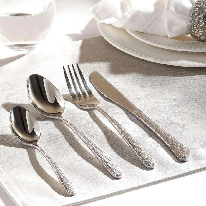 Rylee 24-Piece Cutlery Set -Chrome Pan Home