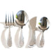Rylee 24-Piece Cutlery Set -Chrome Pan Home