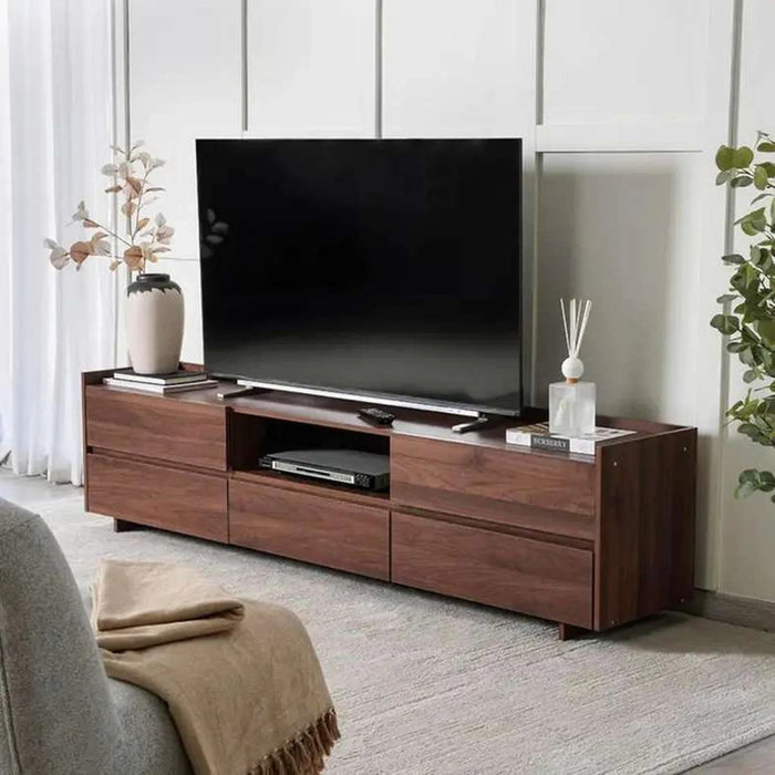 Sabah Tv Unit Upto 80 Inches - Natural Pan Home